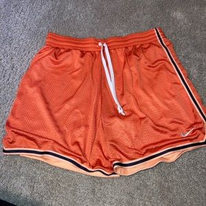 Nike Orange Basketball Shorts